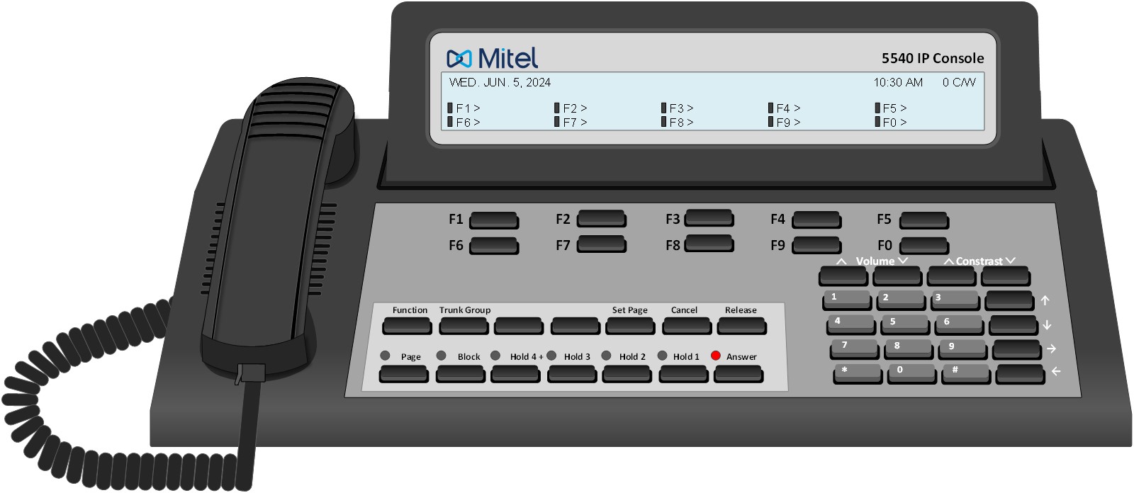 Mitel 5540 Operator Console